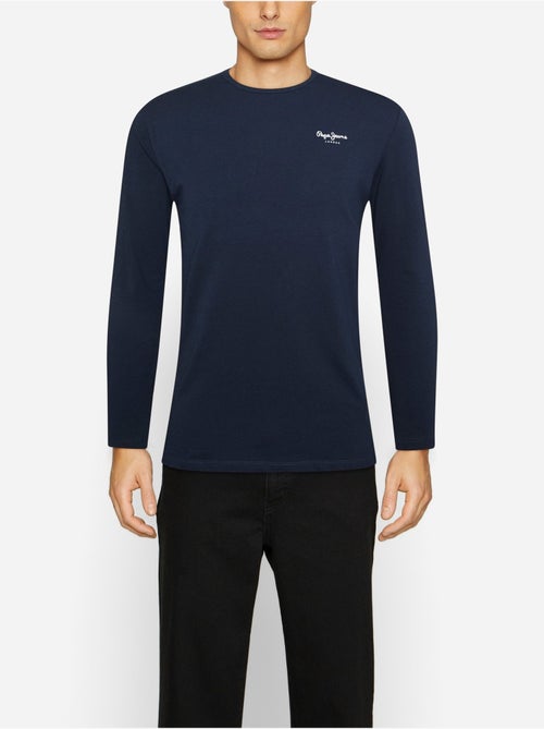 Camiseta Manga Larga Hombre Pepe Jeans - Kiabi Camiseta Manga Larga Hombre Pepe Jeans - Kiabi