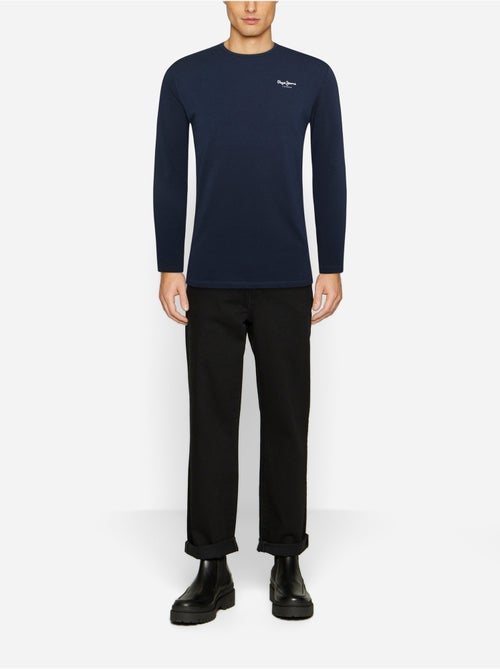 Camiseta Manga Larga Hombre Pepe Jeans - Kiabi Camiseta Manga Larga Hombre Pepe Jeans - Kiabi