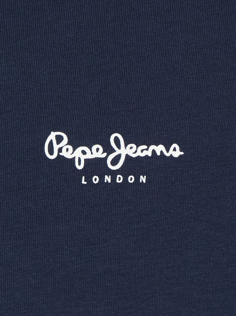 Camiseta Manga Larga Hombre Pepe Jeans Azul - Kiabi