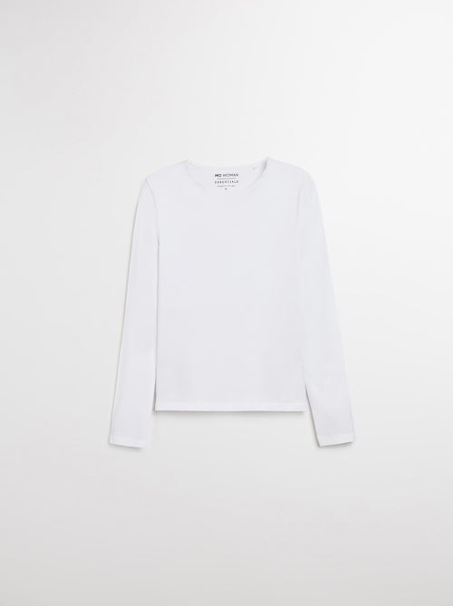 Camiseta manga larga, MO Fashion - Kiabi Camiseta manga larga, MO Fashion - Kiabi