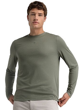 Camiseta manga larga montaña hombre senderismo hombre reserve