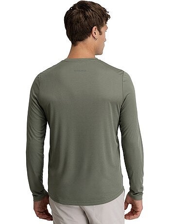 Camiseta manga larga montaña hombre senderismo hombre reserve