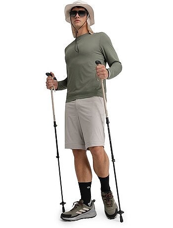 Camiseta manga larga montaña hombre senderismo hombre reserve