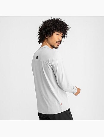 Camiseta manga larga montaña hombre senderismo hombre zion
