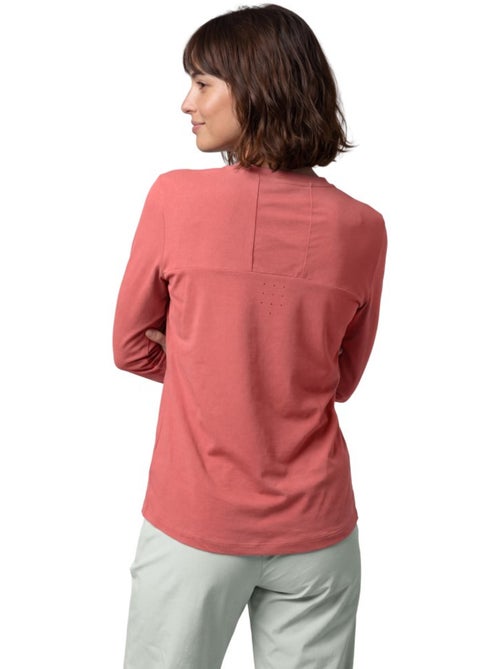 Camiseta manga larga montaña mujer mujer nahuel-w brick - Kiabi