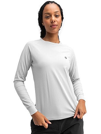 Camiseta manga larga montaña mujer senderismo mujer ascend