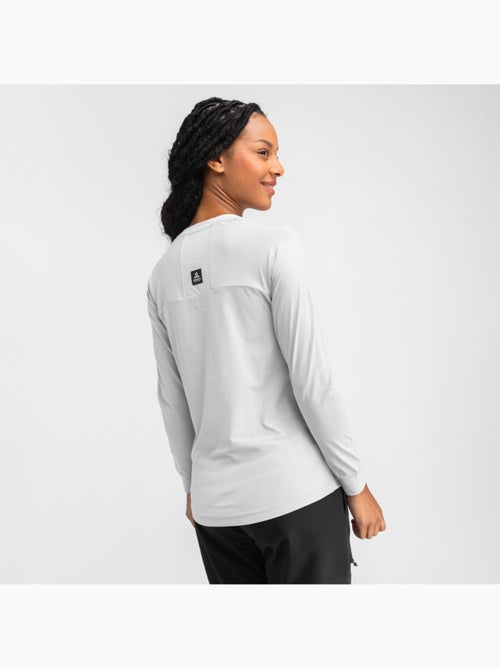 Camiseta manga larga montaña mujer senderismo mujer ascend - Kiabi Camiseta manga larga montaña mujer senderismo mujer ascend - Kiabi
