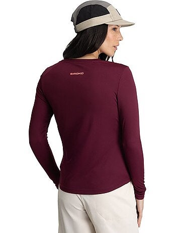 Camiseta manga larga montaña mujer senderismo mujer wander