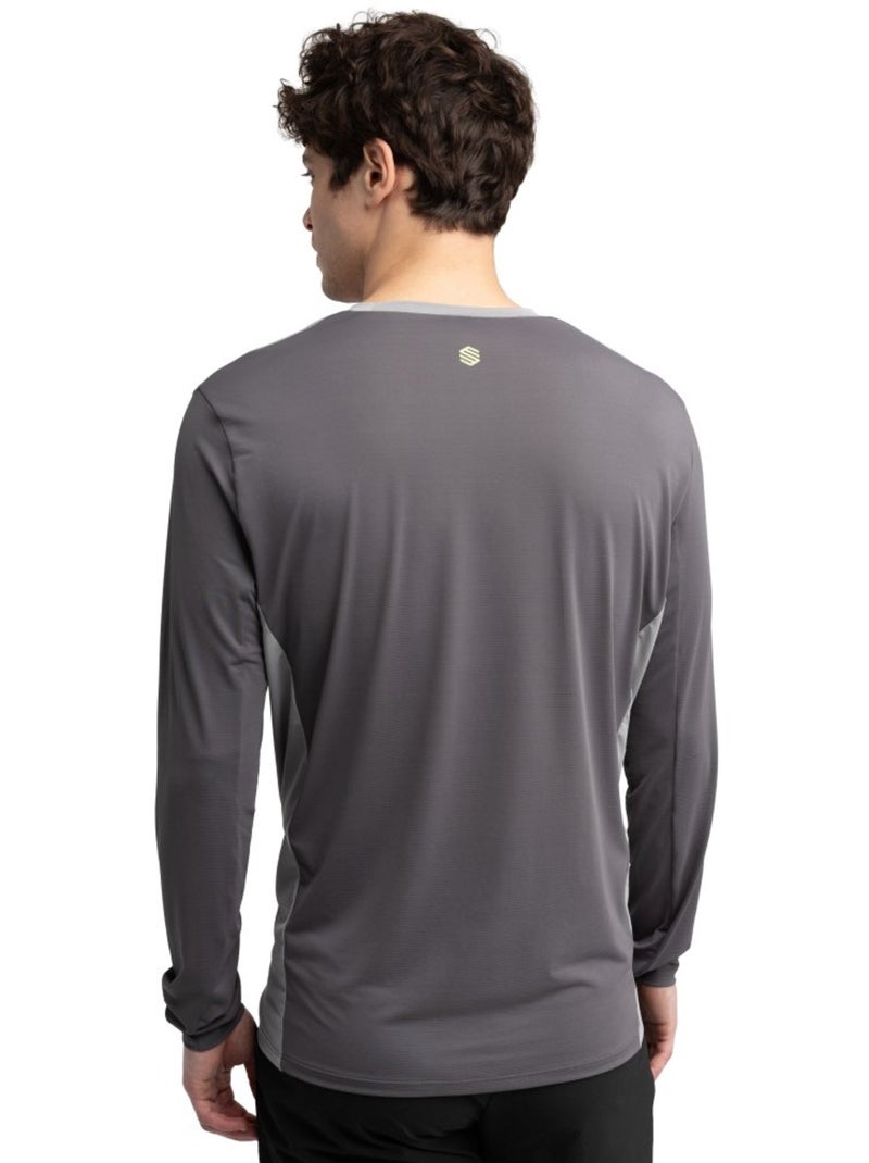 Camiseta manga larga mtb hombre ciclismo hombre mtb endo gray Blanco Gris - Kiabi