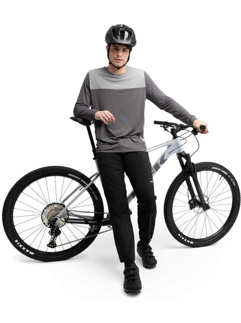 Camiseta manga larga mtb hombre ciclismo hombre mtb endo gray Blanco Gris - Kiabi