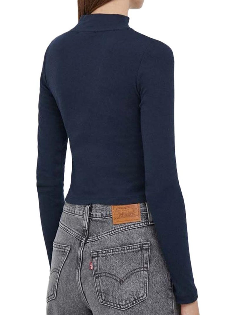 Camiseta Manga Larga Mujer Pepe Jeans Azul - Kiabi