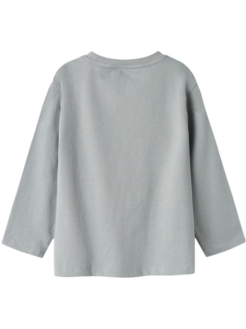 Camiseta Manga Larga Name it para Hombre Azul - Kiabi