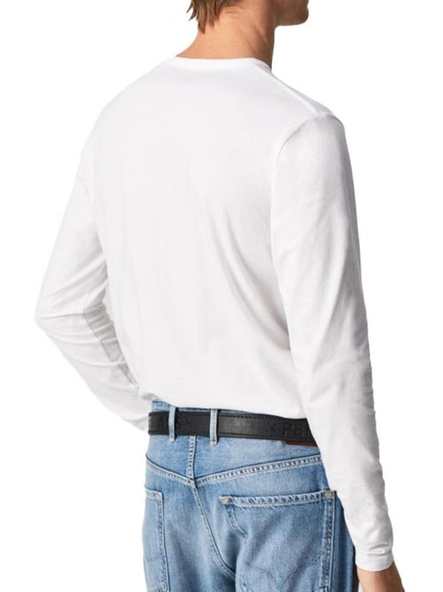 Camiseta Manga Larga para Hombre Pepe Jeans - Kiabi Camiseta Manga Larga para Hombre Pepe Jeans - Kiabi