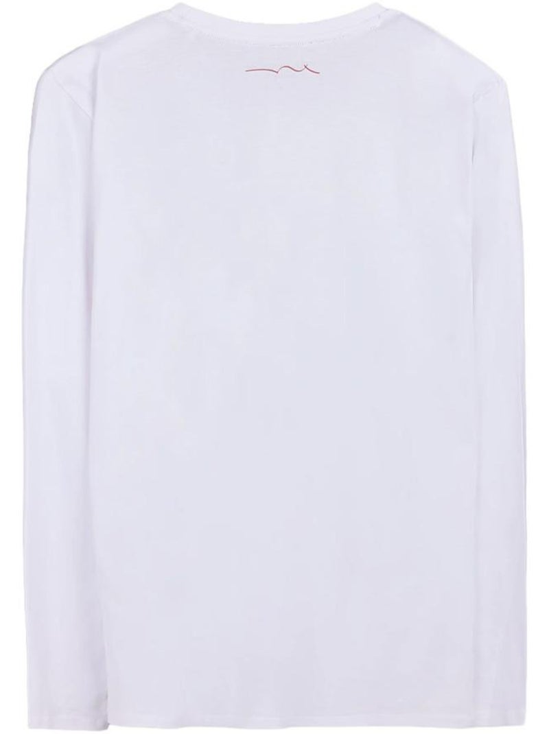 Camiseta manga larga para hombre teddy smith Blanco - Kiabi