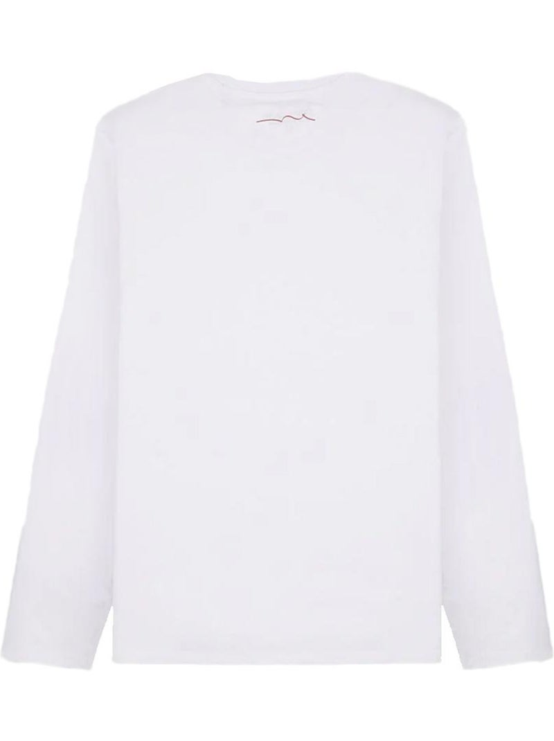 Camiseta manga larga para hombre teddy smith Blanco - Kiabi