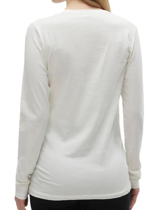 Camiseta Manga Larga para Mujer Premamá Mamalicious - Kiabi Camiseta Manga Larga para Mujer Premamá Mamalicious - Kiabi