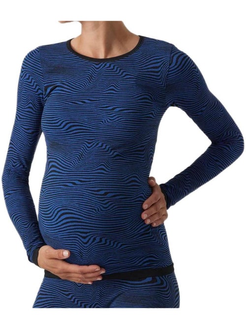 Camiseta Manga Larga para Mujer Premamá Mamalicious - Kiabi Camiseta Manga Larga para Mujer Premamá Mamalicious - Kiabi
