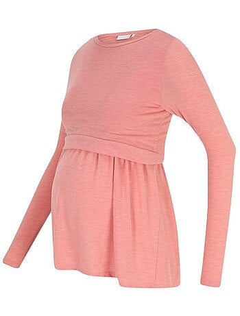 Camiseta Manga Larga para Mujer Premamá Mamalicious