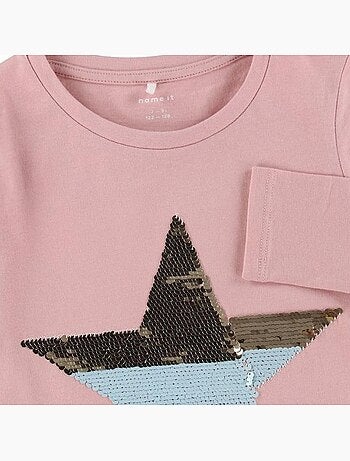Camiseta Manga Larga para Niña Name It