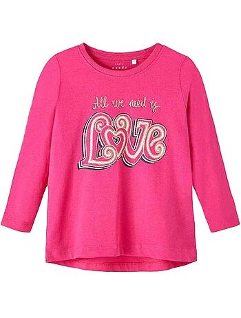 Camiseta Manga Larga para Niña Name It