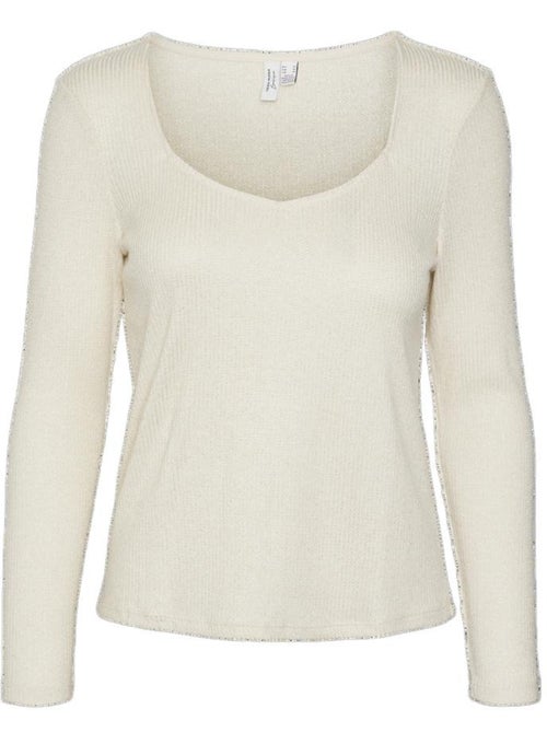 Camiseta Manga Larga Vero Moda para Mujer - Kiabi Camiseta Manga Larga Vero Moda para Mujer - Kiabi