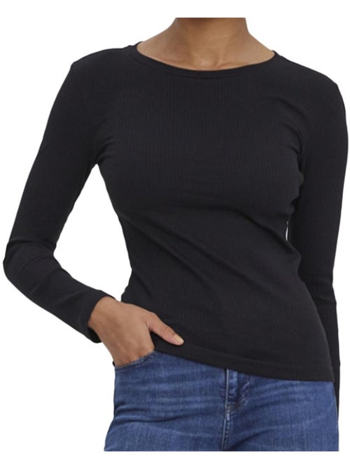 Camiseta manga larga vero moda para mujer - Kiabi