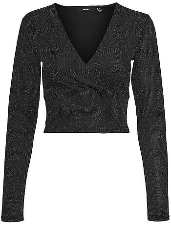 Camiseta de Manga Larga con Lentejuelas de Vero Moda para Mujer