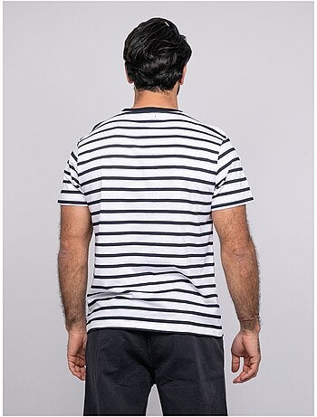 Camiseta mangas cortas rayas NAFRO