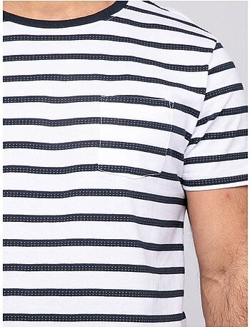 Camiseta mangas cortas rayas NAFRO
