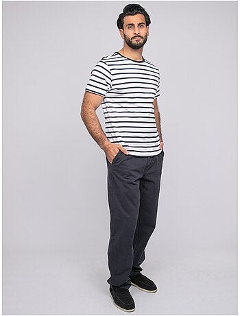 Camiseta mangas cortas rayas NAFRO