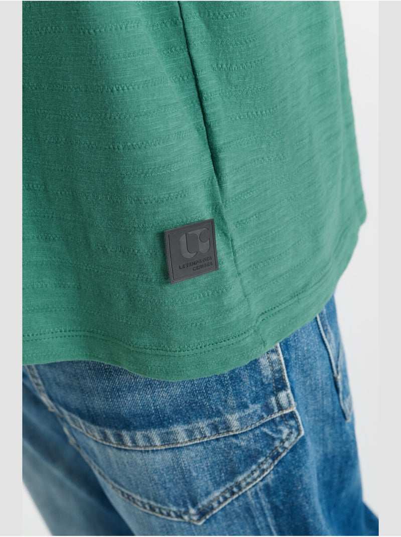 Camiseta Maren «Le Temps des Cerises» Verde - Kiabi
