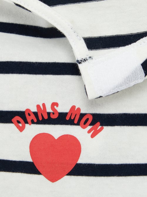 Camiseta marinera  - So Easy - Kiabi