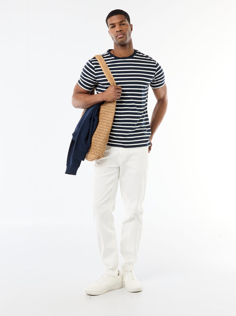 Camiseta marinera Azul - Kiabi