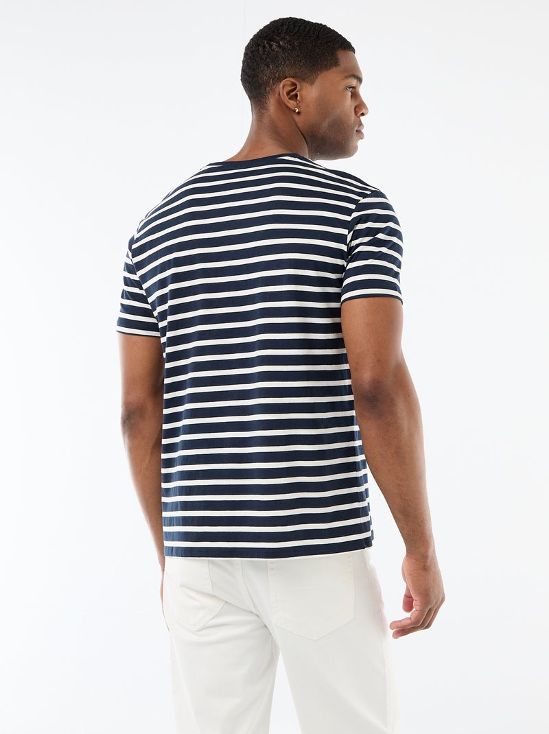 Camiseta marinera Azul - Kiabi
