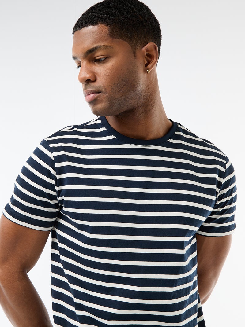 Camiseta marinera Azul - Kiabi