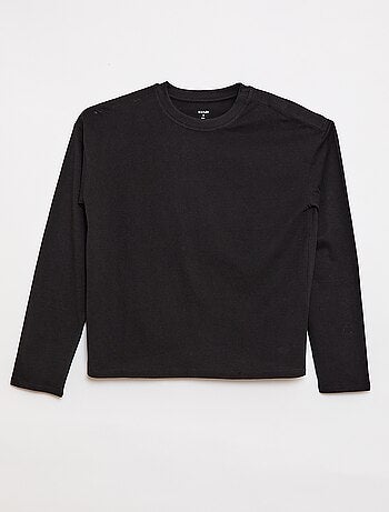 Camiseta marinera con hombro de velcro - colección fácil de poner