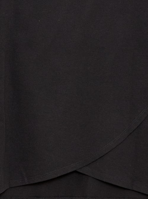 Camiseta marinera con hombro de velcro - colección fácil de poner - Kiabi