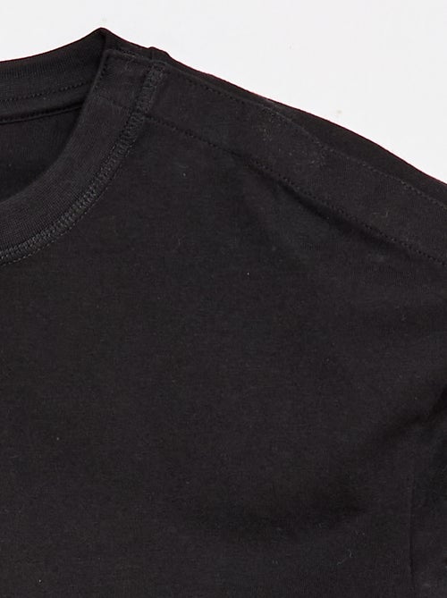 Camiseta marinera con hombro de velcro - colección fácil de poner - Kiabi