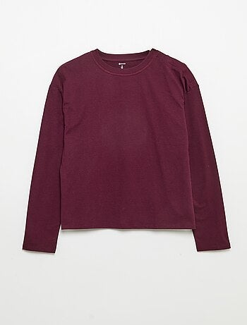 Camiseta marinera con hombro de velcro - colección fácil de poner