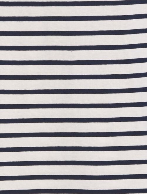 Camiseta marinera de algodón - Kiabi