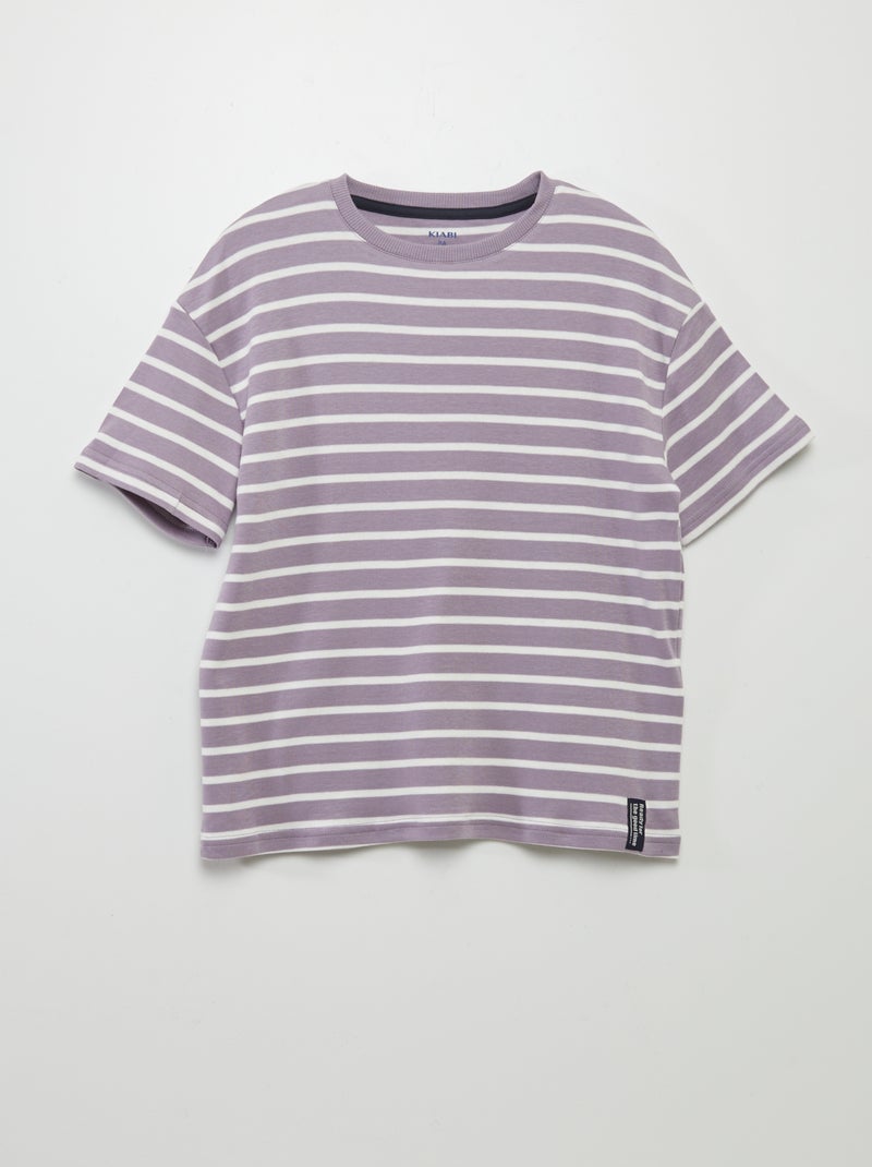 Camiseta marinera PURPURA - Kiabi