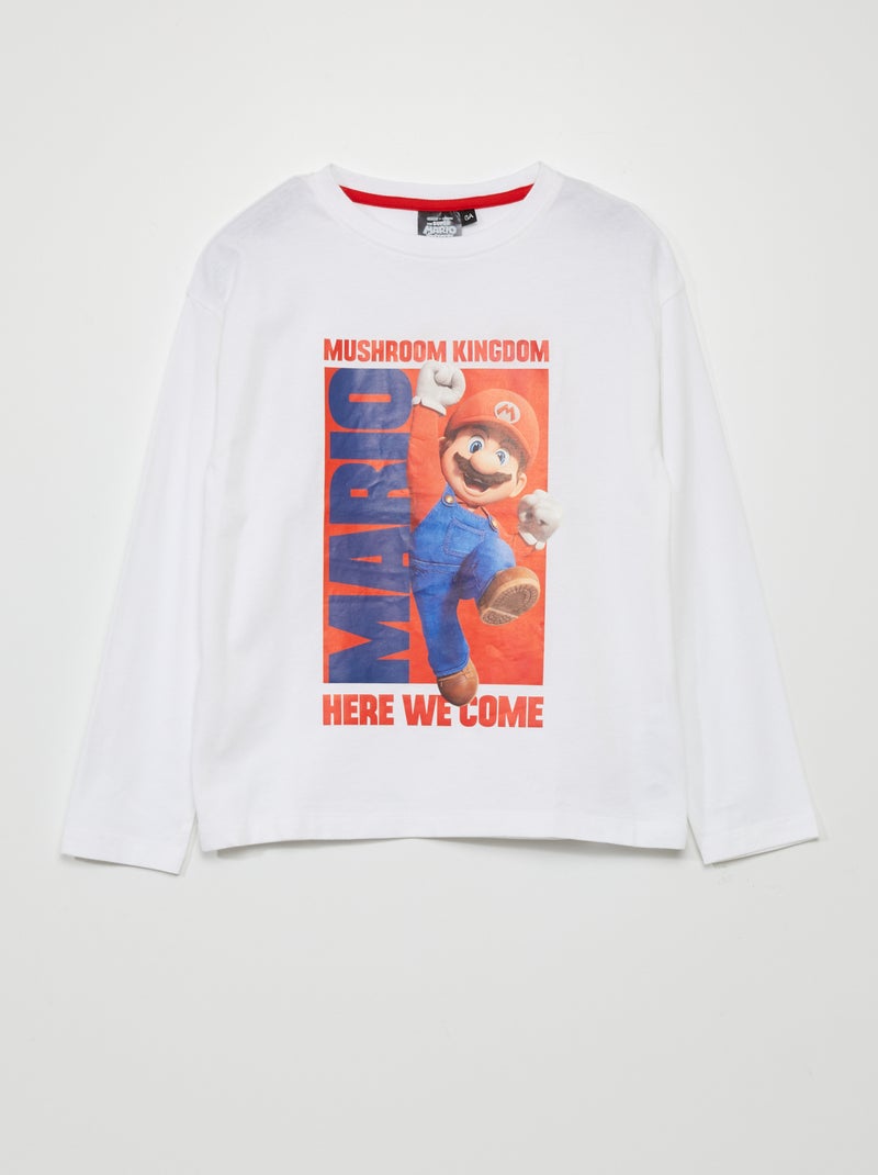 Camiseta 'Mario' BLANCO - Kiabi