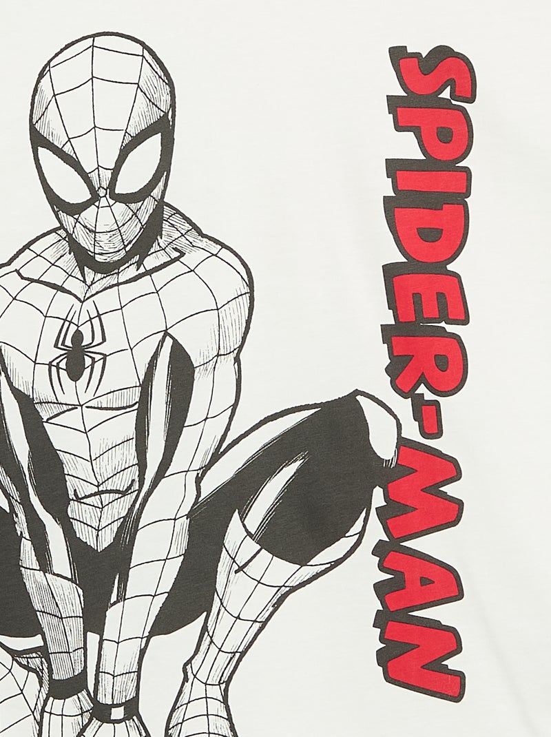 Camiseta 'Marvel' de manga corta Blanco - Kiabi