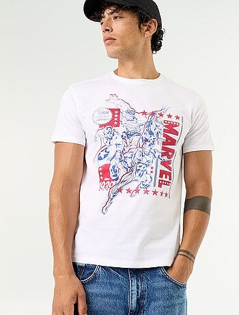 Camiseta 'Marvel' de manga corta