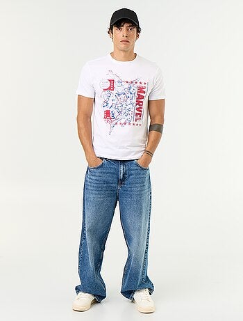 Camiseta 'Marvel' de manga corta