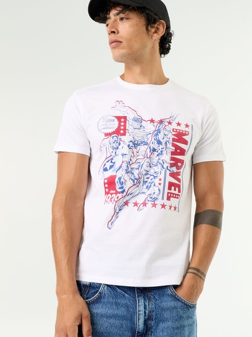 Camiseta 'Marvel' de manga corta - Kiabi Camiseta 'Marvel' de manga corta - Kiabi