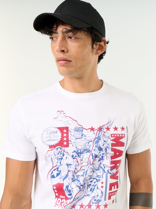 Camiseta 'Marvel' de manga corta - Kiabi Camiseta 'Marvel' de manga corta - Kiabi