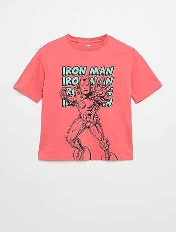 Camiseta \'Marvel\' de manga corta