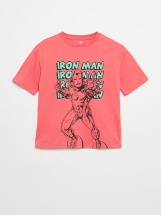 Camiseta 'Marvel' de manga corta