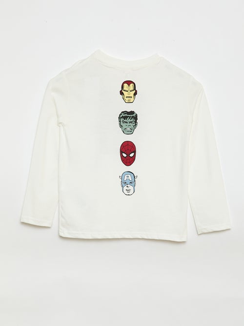 Camiseta 'Marvel' de manga larga - Kiabi
